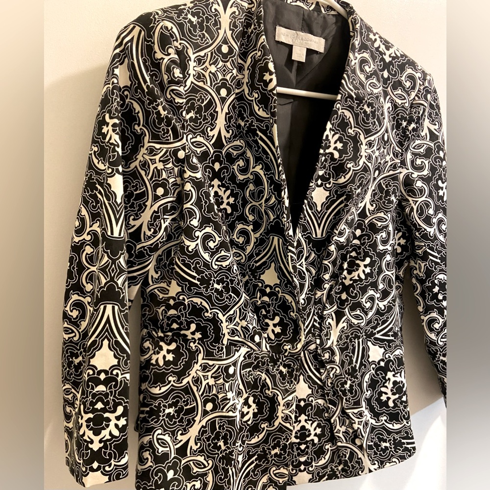 Ny and co. 3/4 sleeve blazer